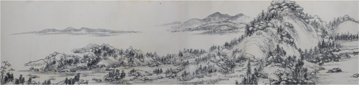 Imitation of landscape paintings of ancient masters