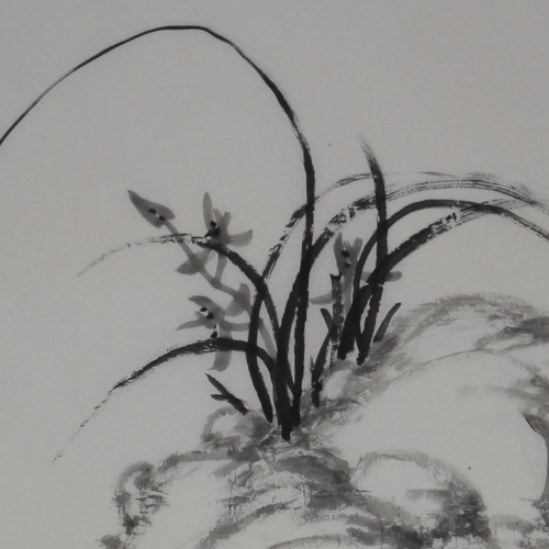 The Orchid of the Four Gentlemen